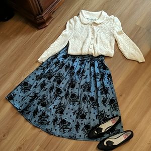 Voodoo Vixen Floral Skirt